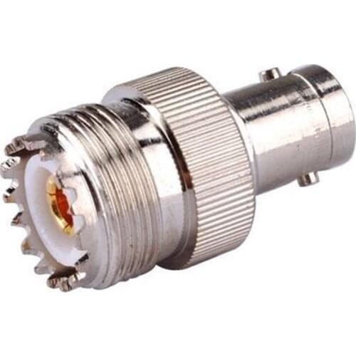 3pcs UHF Female Plug To BNC Fe Male Plug RF Coaxial Adapter Cable Connector UHF-K/BNC-K