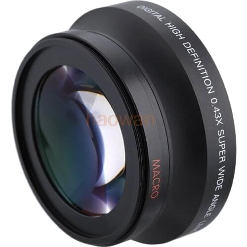 72mm 0.43X Wide Angle Macro Conversion Lens for 72 mm canon nikon pentax Sony HDR-FX1 HVR-Z1U camera