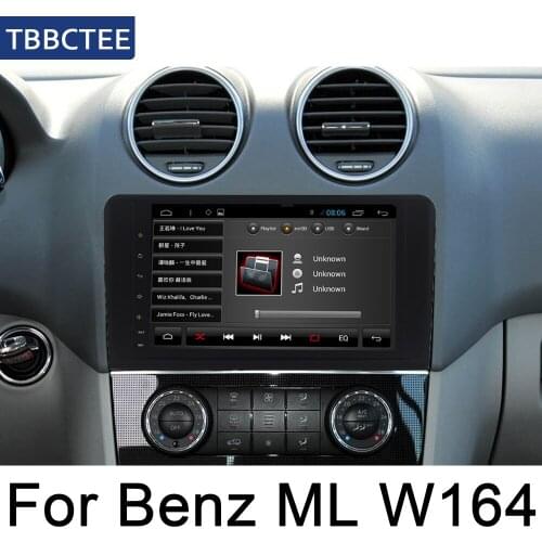 For Mercedes Benz ML Class W164 2005 2006 2007 2008 2009 2010 2011 2012 NTG Android car player original Style Auto radio navi