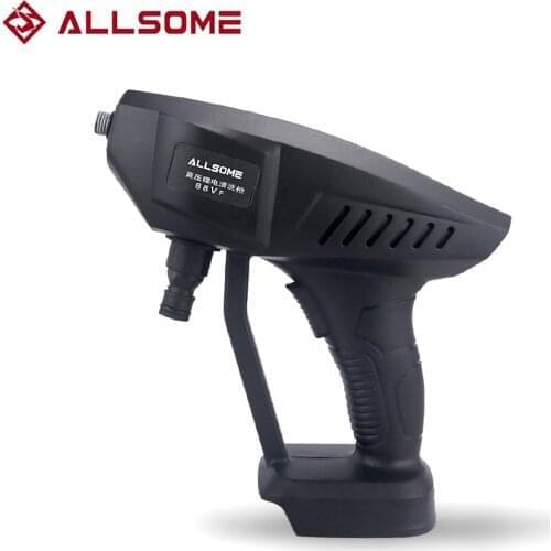 ALLSOME Cordless Pressure Washer Portable Power Cleaner with Accessories Suitable for Car Washing and Surface Cleaning