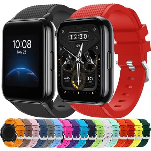 BEHUA Band For Realme Watch 2 2 Pro SmartWatch Silicone Correa Wristband For Realme Watch S S Pro Wrist Strap 22mm Bracelet Belt