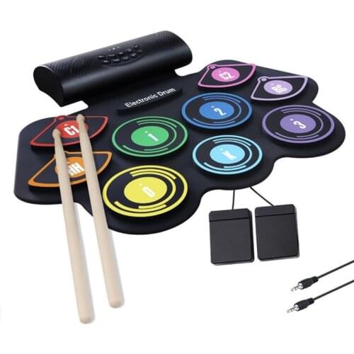 Electronic Drum Set for Kids,Adult Beginner Pro Musical Instrument Drum Practice Pad Kit Incl,Drum Sticks,Holiday Gift for Kids