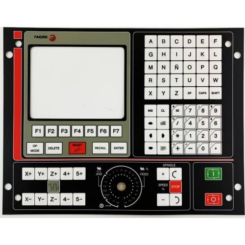 FAGOR 8025M 8055 film button for CNC machine panel repair, Have in stock