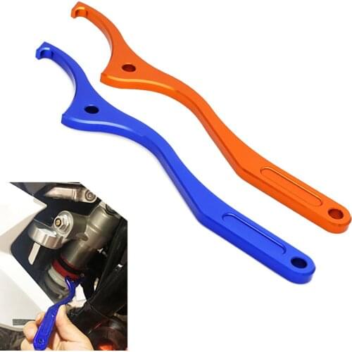 Motorcycle Rear Damping Shock Absorber Spanner Wrench Tool For SX SXF XC XCW EXCF XCFW 125 150 200 250 300 350 450 500 EXC