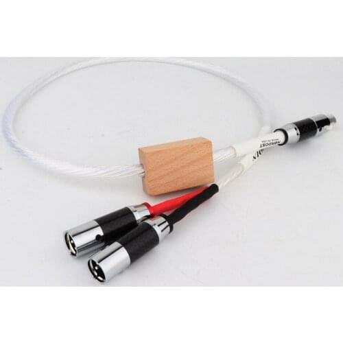 Hi End Odin Nordost Sterling Silver 1 XLR Female to 2 XLR Male XLR One Point Two Balanced Audio Cable