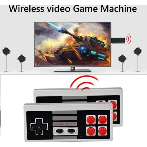Powkiddy PK02 USB TV Game Console 8 Bit Wireless Controller Video Games Player Display Dongle TV Stick Video Adapter