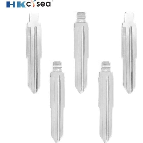 HKCYSEA KD#39 KD JMD VVDI Remote Uncut Blank Metal Blade Type DW04R #39 for Buick Excelle for Chevrolet Lova Car Key Replacement
