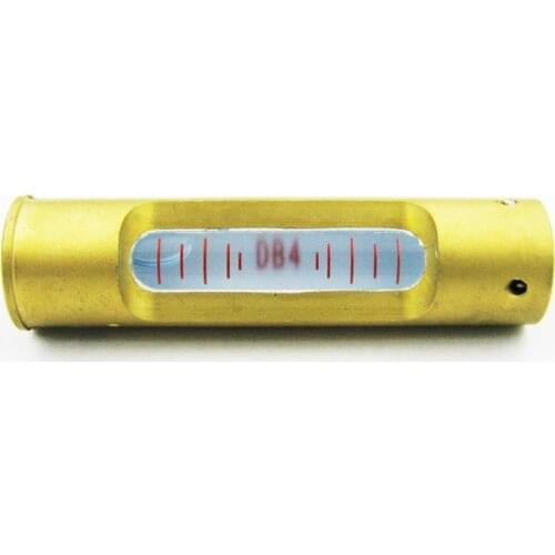 HACCURY High Quality DB4 Level bubble spirit level vial water level meter with Copper Shell