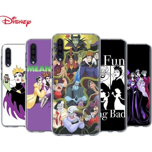 Silicone Cover Disney Villains Dark For Samsung Galaxy A90 A80 A70 A70S A60 A50 A40 A30S A20S A20E A10 A10E Phone Case