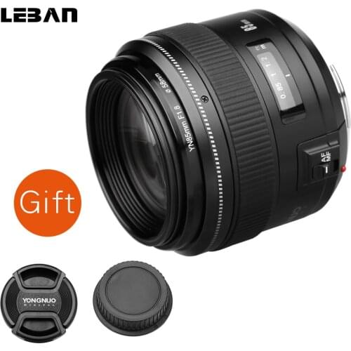 YONGNUO YN85mm f1.8 AF/MF Standard Medium Telephoto Prime Lens Fixed Focal Lens Camera Lenses for Canon EF Mount EOS Cameras