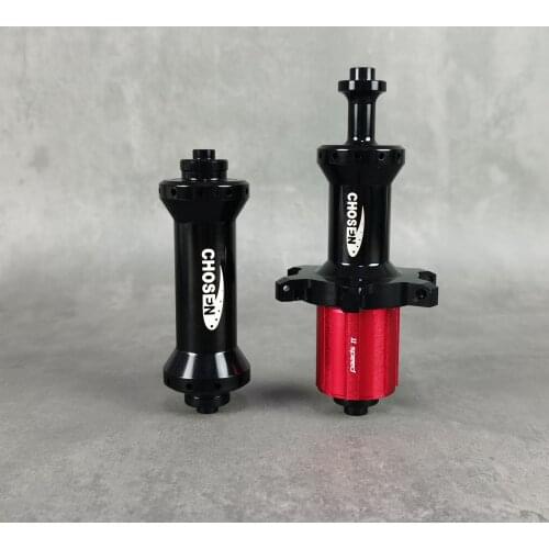 Chosen ASP1586B-ASP7187HP road bicycle hub Front 98g Rear 194g 20/24 holes Straight pull hub chosen 1586/7187 hub include skewer