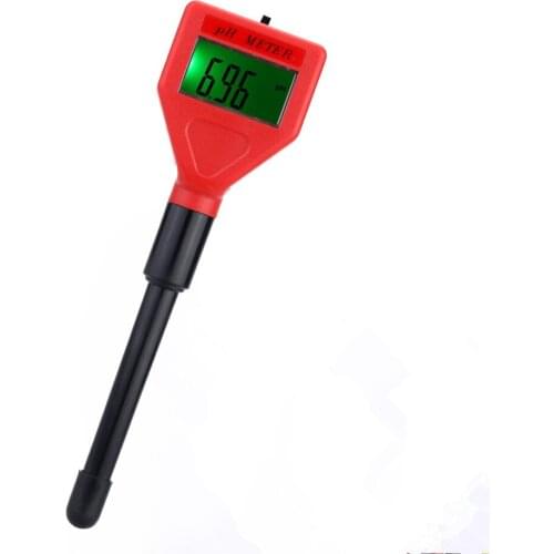 High Precision Sensitivity New Mini Pen Style PH Meter Handheld Portable LCD Backlight Display Rechargeable PH Acidimeter Tester
