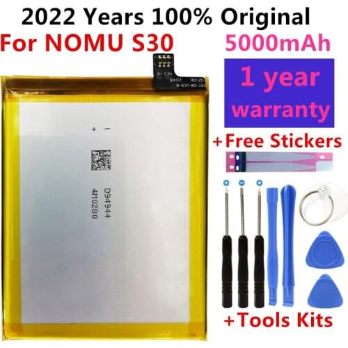 High Quality New 5000mAh Replacement Battery for Nomu S30 Cell Phone Mobile Phone Battery
