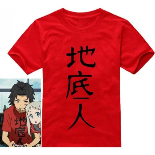 11Colors Anohana The Flower We Saw That Day Shiranai Jinta Yadomi Jintan Yadomi T-shirt Cosplay Costume Daily Casual Tee Shirt