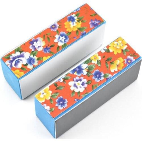 3Pcs 4 sides Nail Buffer Block Sponge File Manicure Pedicure Buffing Sanding UV Gel Polishing Acrylic Nail Art Tool
