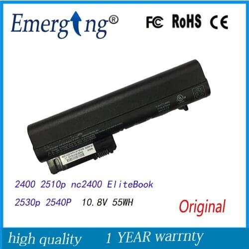10.8V 55WH New Original Laptop Battery for HP Business Notebook 2400 2510p nc2400 EliteBook 2530p 2540P
