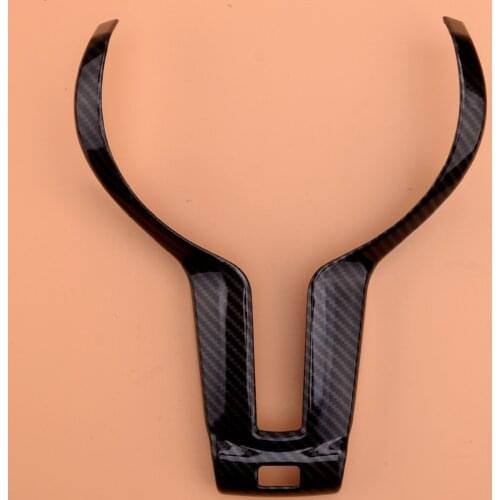 Beler Carbon Fiber Style Steering Wheel Cover Trim Fit for BMW F10 F20 F22 F30 F32 F12 X5 X6 F06 F12 F13
