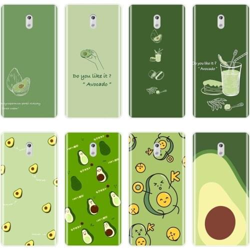 Avocado Phone Case For Nokia X71 X6 7 Plus Nokia6 Nokia5 Nokia3 Nokia2 Silicone Soft Back Cover For Nokia 9 8 6 5 3 2 1 Plus