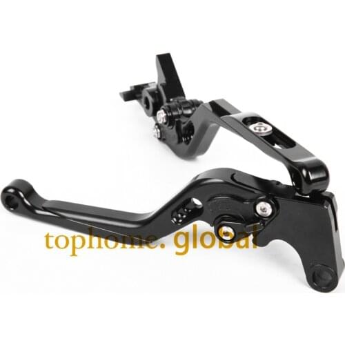 Black Motorbike Accessories CNC Foldable&Extendable Brake Clutch Levers For Honda X4 All Years