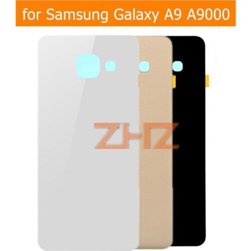 For Samsung Galaxy A9 A9000 Battery Back Cover Glass Rear Door Housing Cover for Galaxy A9 A9000 Replacement Repair Parts