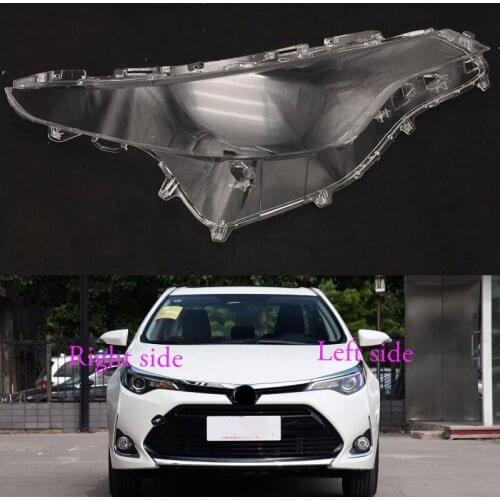 For Toyota Levin 2017 2018 Car Headlight cover Headlamp Lens Auto Shell Cover