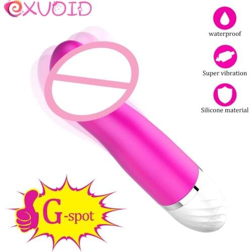 EXVOID Strong Vibrators Sex Shop Clitoris Stimulate Strong Vibration Sex Toys for Women G-spot Massager Dildo Vibrator