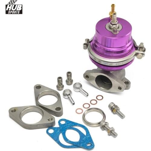 Purple Adjustable 38mm External Turbo V-Band V Band Wastegate Turbocharge Flange HU-B006