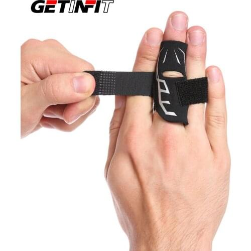 Getinfit 1PCS Finger Brace Support Protector Bandage Pain Relief Basketball Volleyball finger sleeve Protection Wrist support
