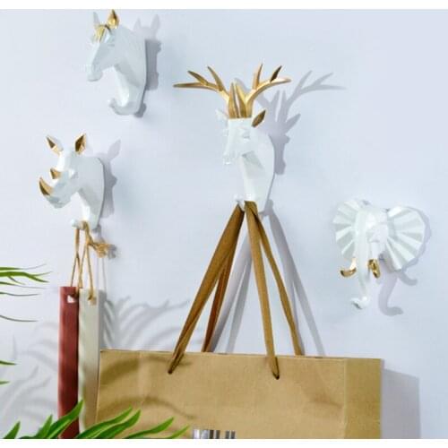 Coat hook hanging strongly Animal Sheep Head hooks can show personality Hand goods while adding a art and style on your house
