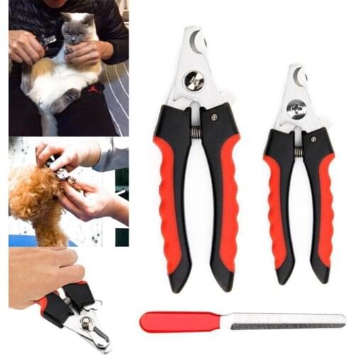Pet Nail Clipper Cutter Professional Animal Pet Grooming Scissors Stainless Steel for Small Medium Puppy Cats Dogs Accessories
