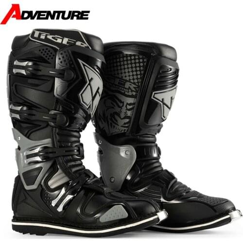 Motorcycle Boots Motocross Waterproof Motorbike Off-road Mens Motorcycle Boots Motorcycle Shoes Active Axis Long Thigh Boots