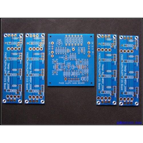 ZEROZONE One set Mono 100W Pure Class A Power amp PCB base on Classic PASS Aleph2 L6-18