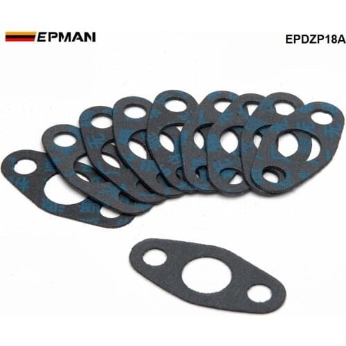 10pcs/lot Turbo T3 T4 Turbo Oil Drain Return Gasket EPZDP18A