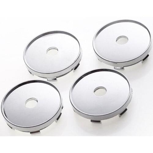 4pcs/set Universal 60mm Car Wheel Hub Center Cover Auto Accessories Replacement Parts