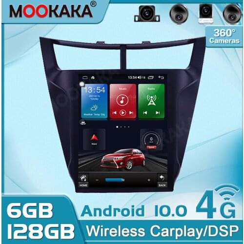 AndroidWireless Carplay For Chevrolet Sail 2015-2017 Auto Surround View Camera Car Multimedia Player Stereo Radio GPS Navigation