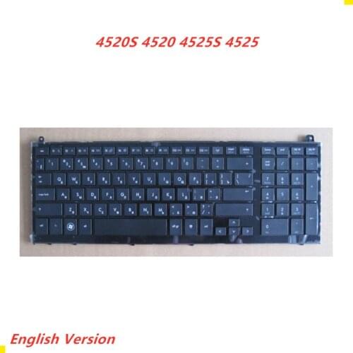 Laptop English Keyboard For HP PROBOOK 4520S 4520 4525S 4525 Notebook Replacement layout Keyboard