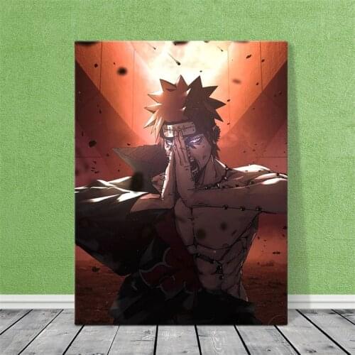 Anime Naruto Poster Nagato Yahiko Canvas Painting Mural Wall Art Picture Living Room Bedroom Home Decoration
