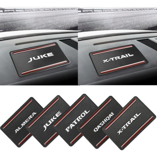 Car Anti-Slip Mat Dashboard Sticky Pad Non-slip Mat Holder For Nissan X-TRAIL XTRAIL Tiida Qashqai Almera Patrol