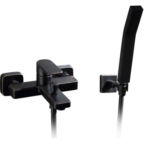 BAIDAIMODENG Black Shower Faucets