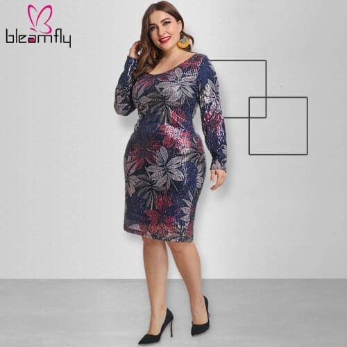 Платья для полных Bleamfly China At AliExpress