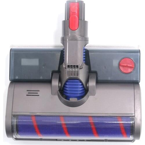 Absolute Fluffy Soft Roller Head Electric Floor Head for Dyson V7 V8 V10 V11 Vacuum Cleaner Parts with Water Tank