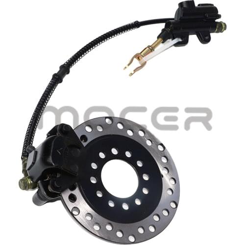 Hydraulic Rear Disc Brake Caliper System For 110CC 125CC Chinese young bulls dinosaur ATV four-wheel off-road vehicle