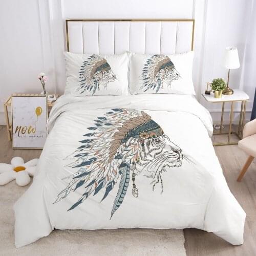 Duvet Cover Set Bedding Sets Comforther Cases Quilt Covers Pillow shams 3D Bohemia Life King Queen Full Twin Size Bed Linen