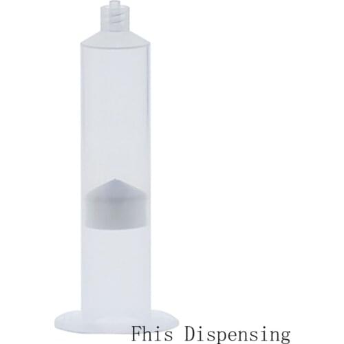 American Style 30cc Transparent Plastic Syringe Barrel Automatic Dispenser Point Hose Pack of 20