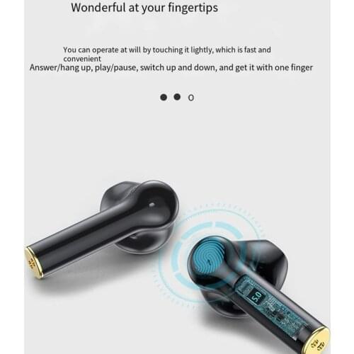 V03 Translation Earphones with 80 Language TWS Bluetooth 5.0 Wireless Headphone Instant Voice Sports Headset with Charging Box