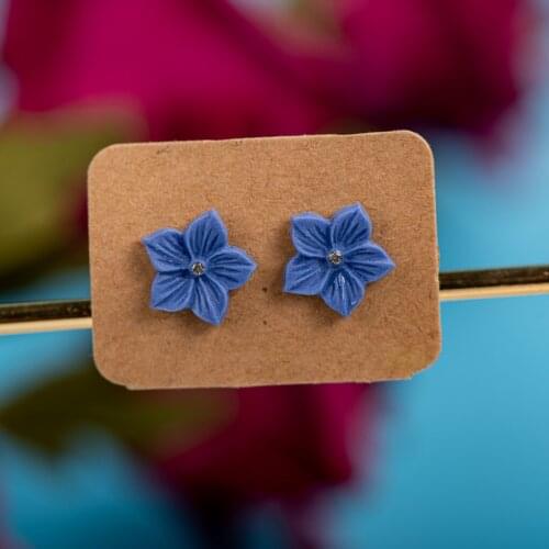 High-quality ceramic stud earrings with rhinestone anti-allergic ear acupuncture #LY111 joias feminina boucle oreille femme 2021