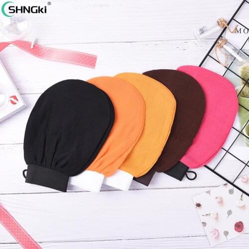 1PCS Shower Bath Magic Peeling Glove Exfoliating Tan Removal Glove Bathroom Accessories