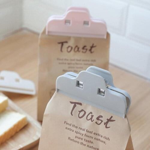 10Pcs Portable large Kitchen Storage Food Snack Seal Sealing Bag Clips Sealer Clamp Plastic Tool