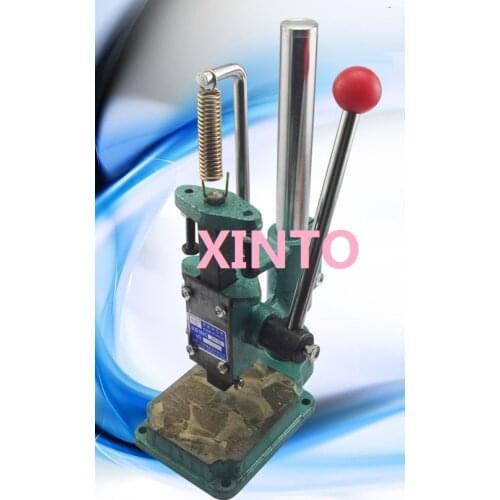 Big, square head, manual shop press hole hand tool