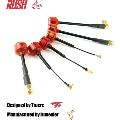 RUSH CHERRY 5.8G 1.2DB Clear Red FPV Antenna for FPV Racing Freestyle Fatshark ImmersionRC RapidFire VTX Monitor Goggles